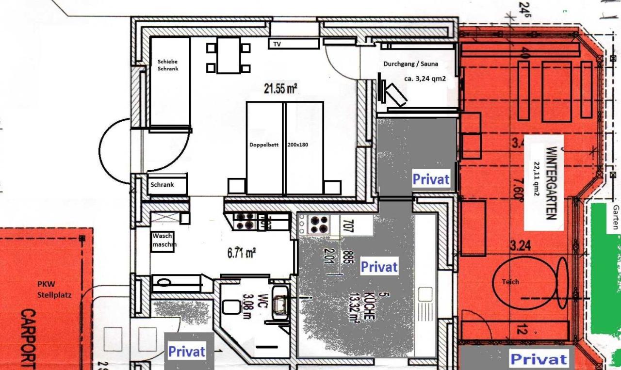 Kommod Stuv - Fewo Fuer 2 Personen Mit Wintergarten Und Sauna Langstedt Zewnętrze zdjęcie